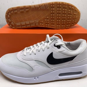 Nike Air Max 1 '86 OG G Waterproof Golf Shoes White Men's SZ 9.5 (FN0697-100)