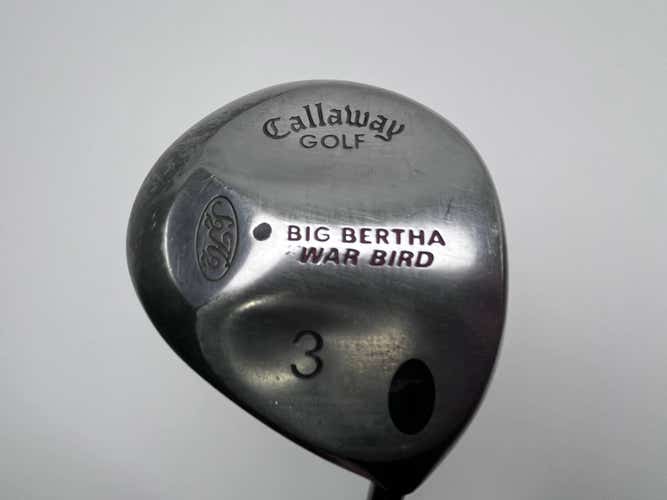 Callaway Big Bertha Warbird 3 Fairway Wood 15* RCH 96 Regular Graphite Mens RH