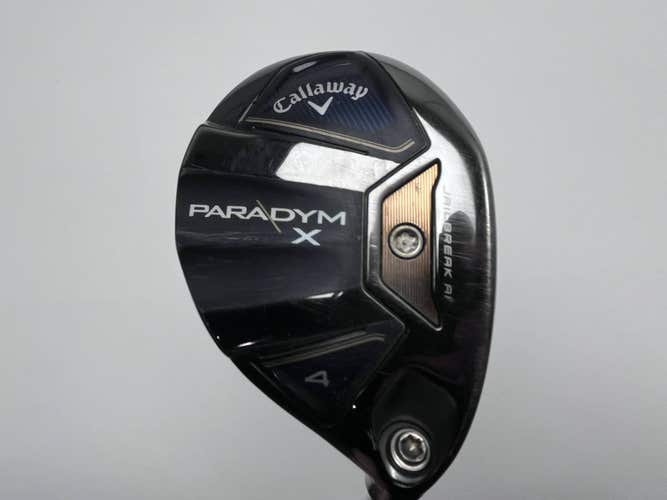 Callaway Paradym X 4 Hybrid 21* Aldila Ascent 50g Senior Graphite Mens RH