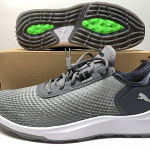 Puma Fusion Crush Sport Golf Shoes Gray Men's SZ 8.5 (379204 02) NIB