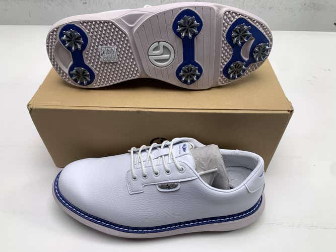 Straight Down Derby Waterproof Golf Shoes White Men's SZ 12 NIB