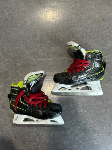 Junior Bauer GSX Hockey Goalie Skates | Size 1.5EE