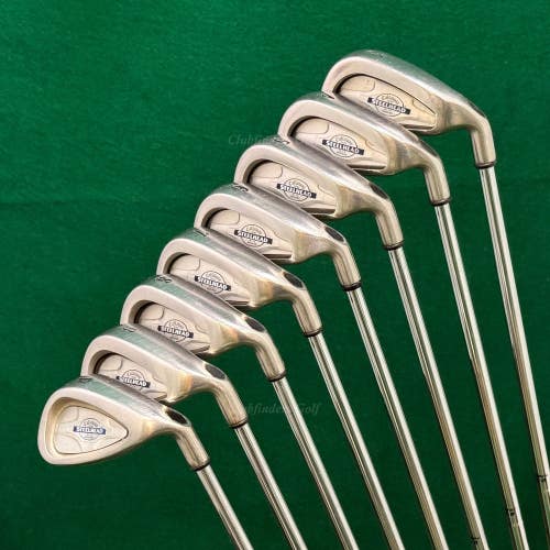 Callaway Steelhead X-14 3-PW Iron Set Factory Constant Weight Steel Uniflex
