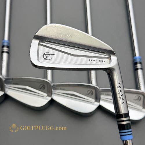 +1/2 Takomo 201 Iron Set 4-PW / KBS Steel, Stiff (4)