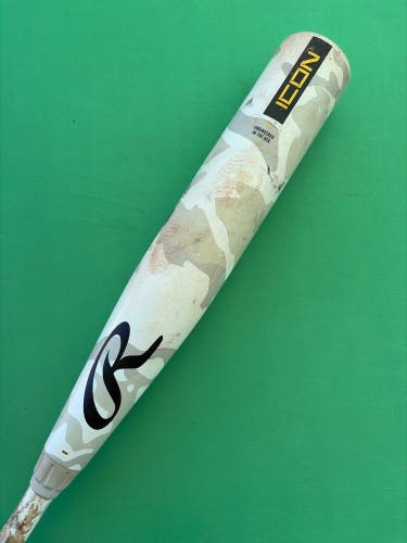2025 Rawlings Icon Composite Bat USSSA Certified (-5) Composite 26 oz 31" (Used)