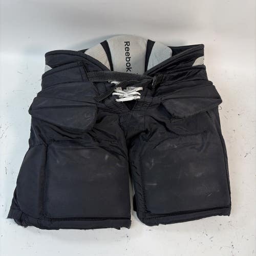 Reebok 9K Hockey Goalie Pants, Black, Junior Medium