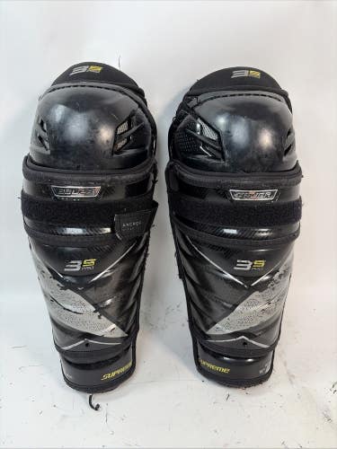 Bauer Supreme 3S Pro Hockey Shin Pads, 11"