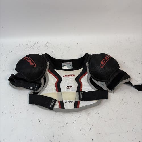 CCM U Fit 03 Hockey Shoulder Pads, Youth Small