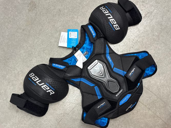Large Intermediate Bauer Vapor Shoulder Pads (New)