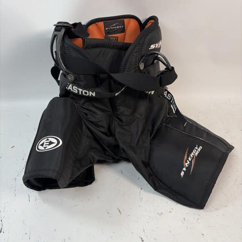 Easton Synergy 300 Hockey Pants, Black, Junior Small