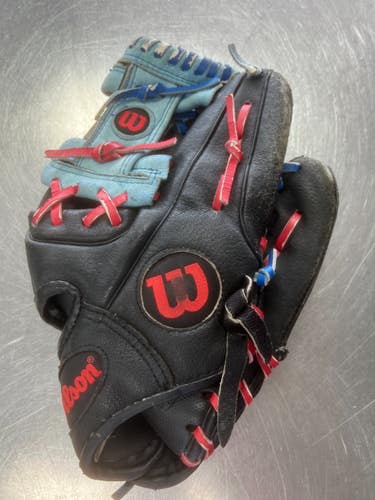 Used Wilson A450 BB/SB Glove RH Throw Black 11 1/2" 11497-S000161668