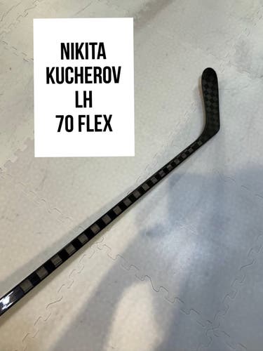 Senior(1x)Left Kucherov 70 Flex ProBlackStock™ Unbranded Blackouts Pro Stock Nexus Hockey Sticks