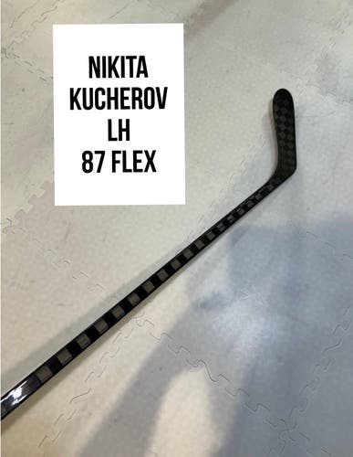 Senior(1x)Left Kucherov 87 Flex 67” ProBlackStock™ Unbranded Blackouts Pro Stock Nexus Hockey Sticks