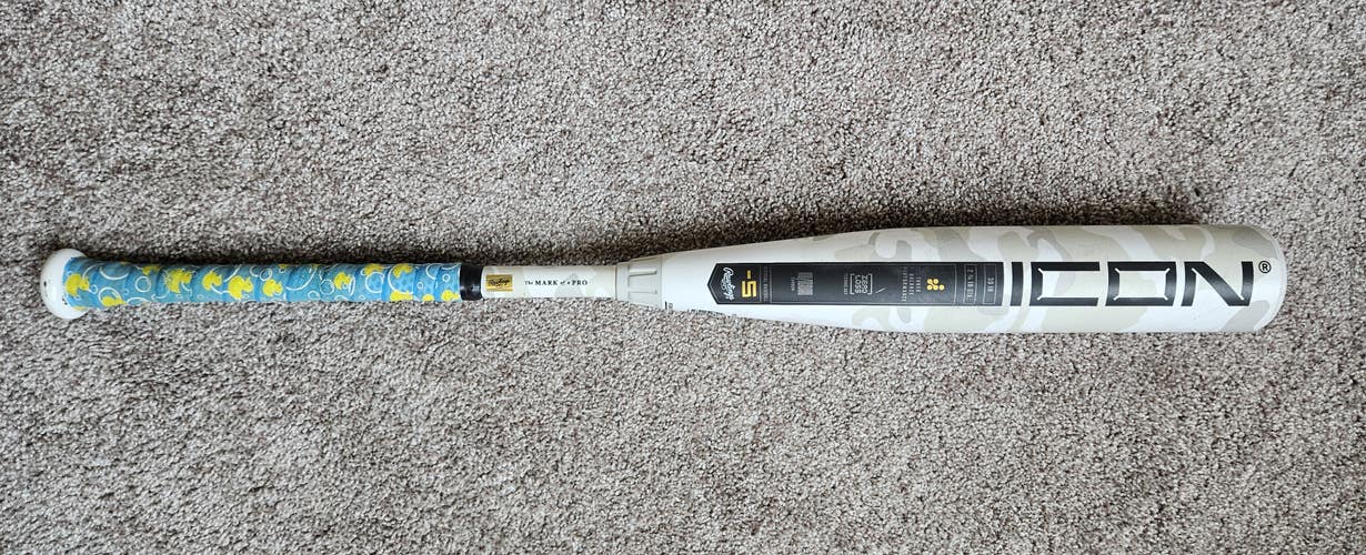 2025 Rawlings Icon Composite USSSA Certified Bat (-5) 25 oz 30" (Used)