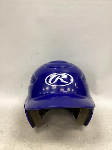 Used Rawlings CFABH Batting Helmet No Mask Navy Blue One Size 11851-S000052228
