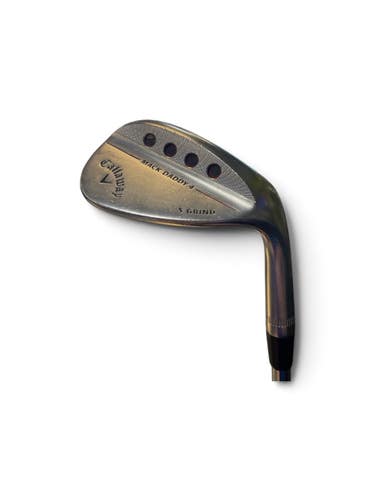 Used Callaway MACK DADDY 4 CHROME Golf Wedge Mens RH 56 Degree 11873-S000248568