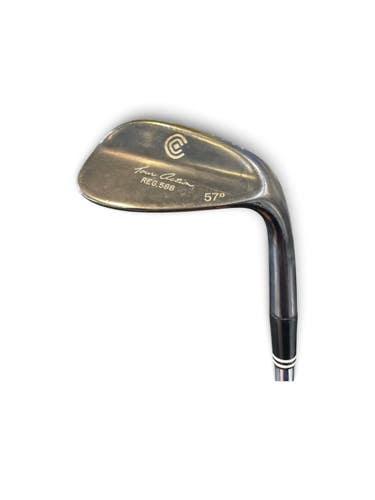 Used Cleveland 588 GUNMETAL Golf Wedge Mens RH Sand Wedge 11873-S000235539