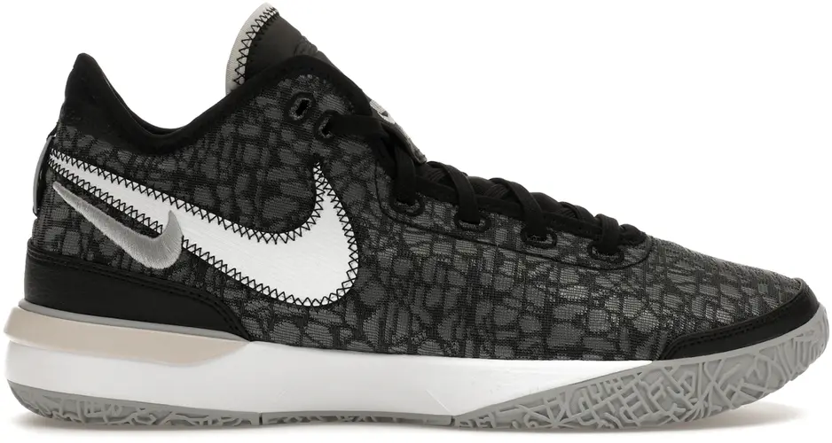 Size 7.5 - Nike Zoom LeBron NXXT Gen Grey Black dr8784-005