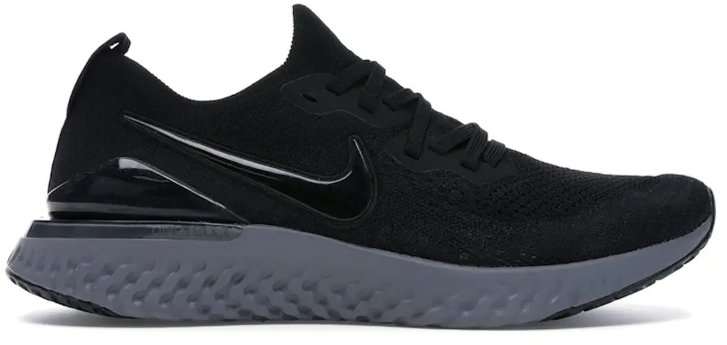 Size 11 - Nike Epic React Flyknit 2 Black Anthracite BQ8928-001