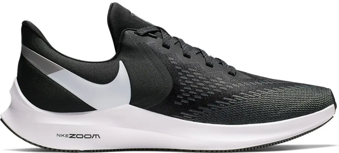 Size 11 - Nike Zoom Winflo 6 Black White Dark Grey AQ7497-001