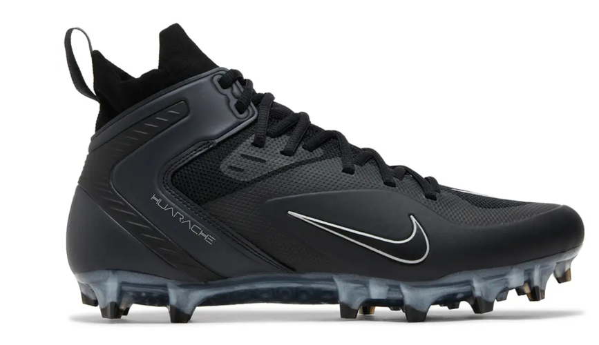 Size 9.5 - Nike Alpha Huarache 8 Elite 'Black Smoke Grey' CW4440-011