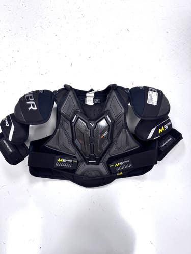 Used Bauer M5 PRO Senior Shoulder Pads XL 11860-S000316093