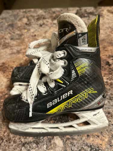 Youth Bauer Vapor X4 Hockey Skates (Regular) 10.5 D (Used)