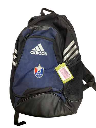 Used Adidas NORTH CAROLINA FC Soccer Player Sackpack Navy Blue 11613-S000190282