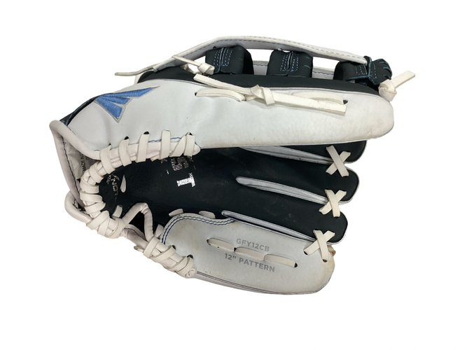 Used Easton GHOST FLEX BB/SB Glove LH Throw White 12" 11613-S000190263