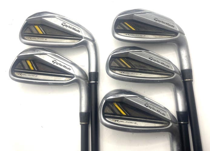 TaylorMade RBladez Iron Set 6-PW Rocketfuel Graphite Senior M Flex 65g RH