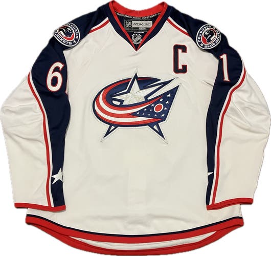 Columbus Blue Jackets Rick Nash Reebok Edge 1.0 NHL Hockey Jersey Size 52