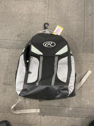 Used Rawlings BACKPACK BB/SB Player Backpack Black 11614-S000244473