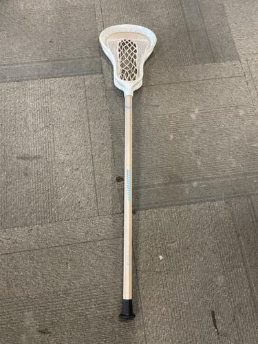 Used Warrior EVO LAX STICK Men Atk/Mid Complete Stick Grey 11614-S000244442