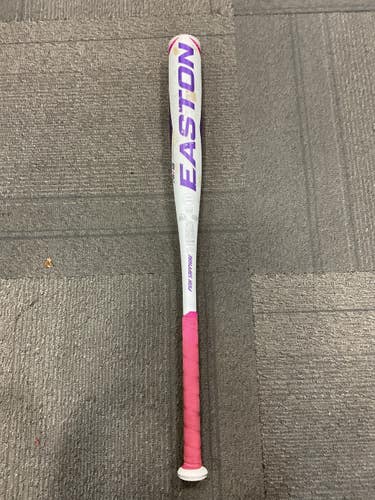 Used Easton PINK SAPPHIRE BB/SB Fastpitch Bat White 28" 11614-S000244438