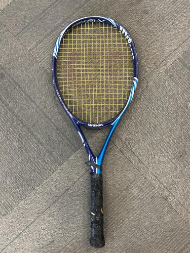 Used Wilson TIDAL FORCE BLX Adult Tennis Racquet Navy Blue Unknown 11614-S000244428