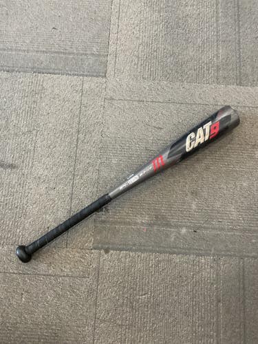 Used Marucci CAT 9 BB/SB USSSA 2 3/4 Bat Black 27" 11614-S000244383