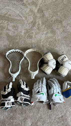 Lacrosse gear (read description)