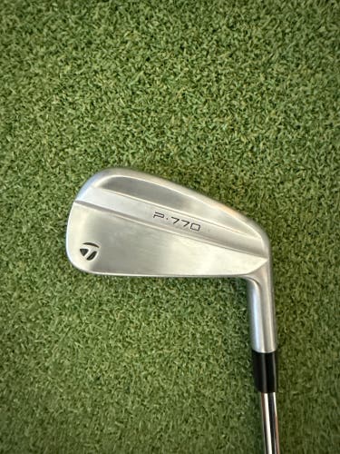 Men's 2025 TaylorMade P770 5 Iron Right Handed Stiff Flex Steel Shaft (Used)