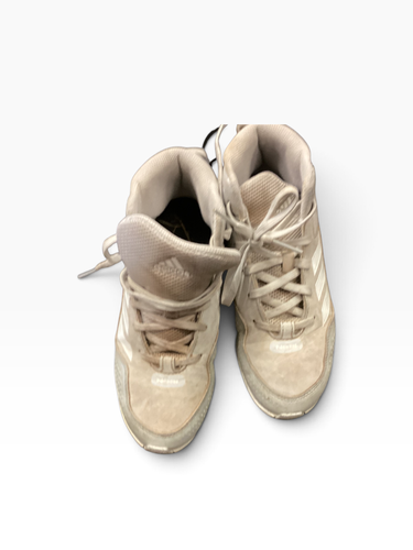 Used Adidas Jr FB Cleats White Junior 04 11846-S000110721