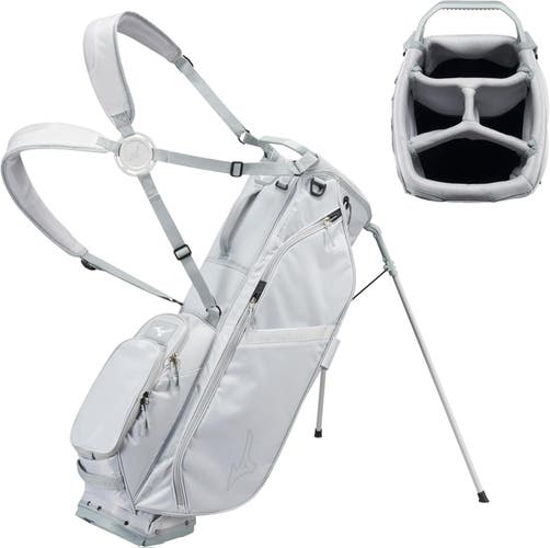 NEW 2026 Mizuno BR-D3 Light Grey Golf Stand/Carry Golf Bag