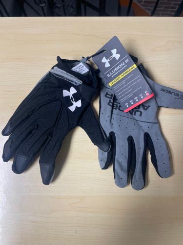 XL illusion 3 women’s Under Armour  lacrosse Gloves (New) black