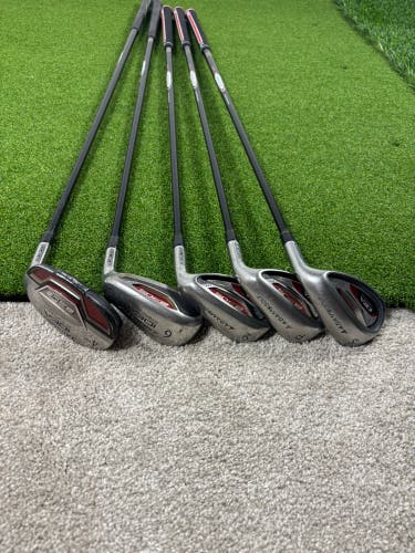 Adams Idea a3OS Hybrid Iron Set 4H 6 9 PW SW Graphite Uniflex RH 5 Clubs