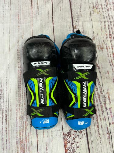 Youth Bauer X Shin Pads 8" (Used)