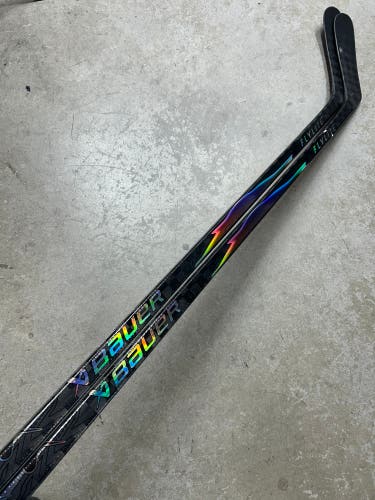 2 PACK 95 Flex P92 Senior Bauer Flylite Left Hand Hockey Stick NHL Pro Stock