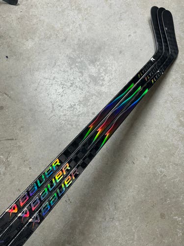 3 PACK 95 Flex P92 Senior Bauer Flylite Left Hand Hockey Stick NHL Pro Stock