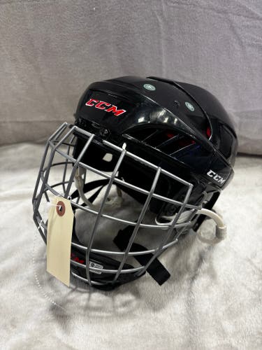 Black Medium CCM HT50 Helmet (Used)