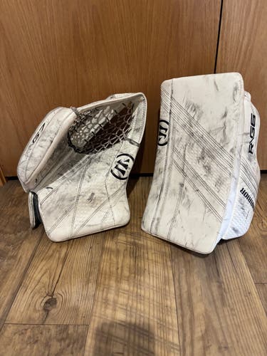 Warrior Ritual G6 E+ Blocker and G7 Glove - Full Right (Used)