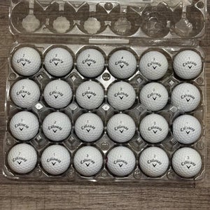 24 Callaway Supersoft Golf Balls - 4A Near-Mint Condition