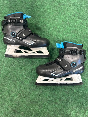 Junior Bauer Konekt HF3 Hockey Goalie Skates Size 3 (Used)