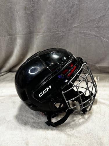 Black Youth CCM Tacks 70 Helmet (Used)